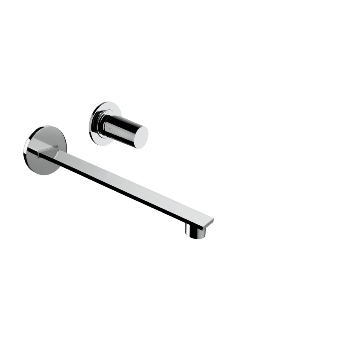 Wall mounted basin mixer with 212 mm spout 